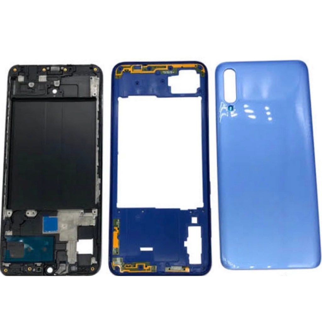 บอดี้ ฝาหลัง+เคสกลาง Samsung A70 4g samsung a70 (สำหรับเปลี่ยนบอดี้ตัวเก่า ที่หักหรือโค้งงอแตกหัก)