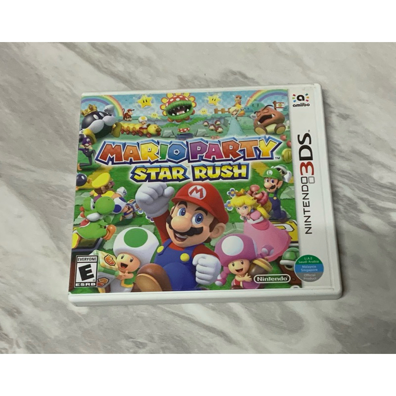 [มือสอง] แผ่นเกมส์ Nintendo 3DS โซน US : Mario Party Star Rush