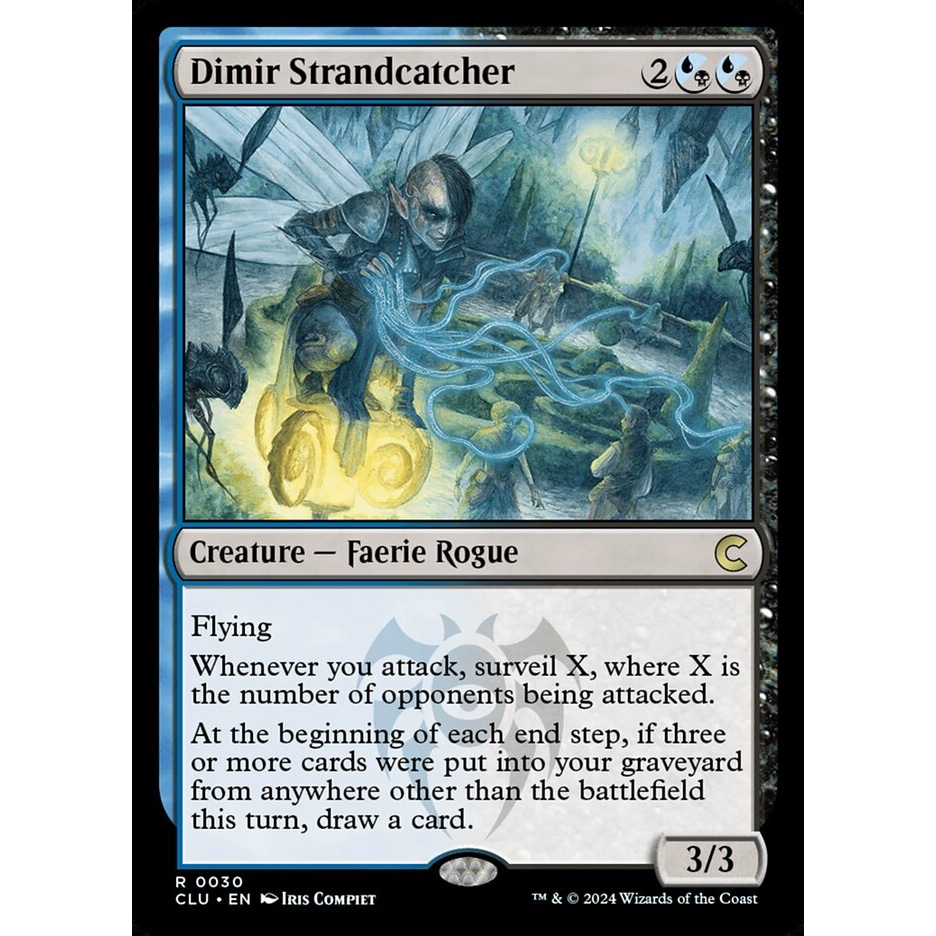 Dimir Strandcatcher การ์ด Magic The Gathering จากชุด Ravnica: Clue Edition ของแท้