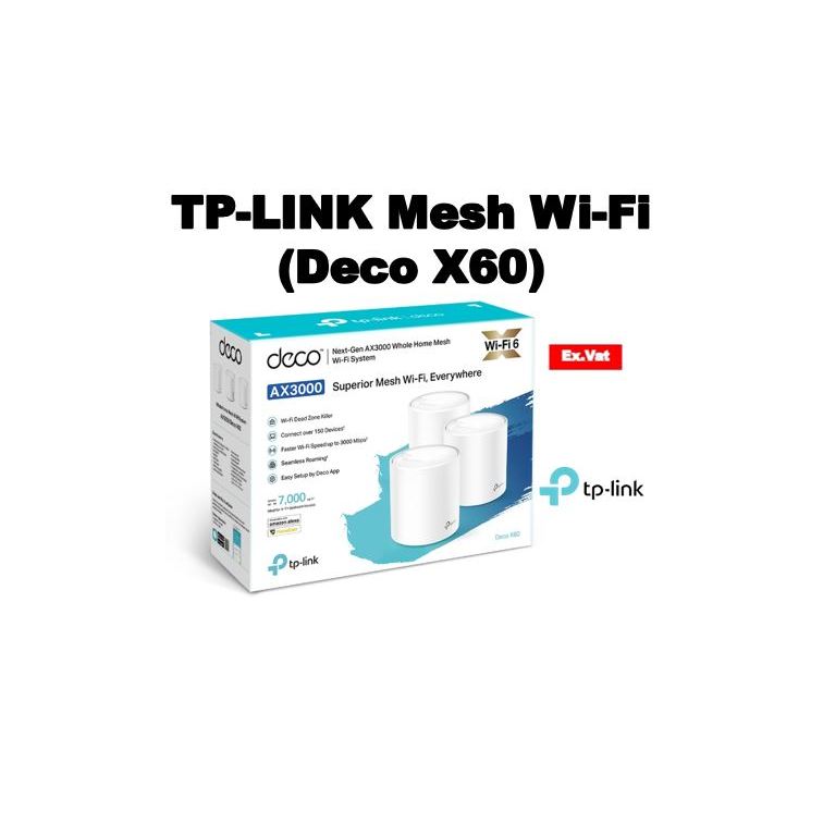 TP-LINK  Mesh Wi-Fi (Deco X60)