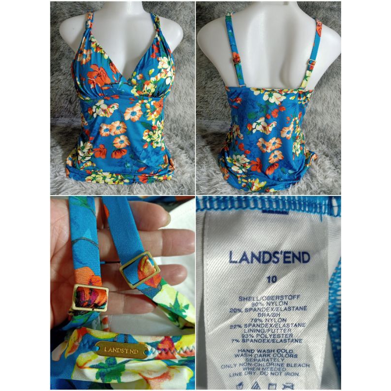 ว่ายน้ำ สายเดี่ยว LANDS' END SIZE 10/M