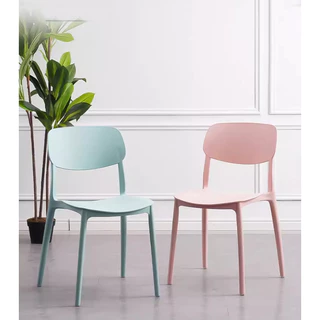 furnituredirect เก้าอี้พลาสติก เก้าอี้มีพนักพิง YF-1684 815 816