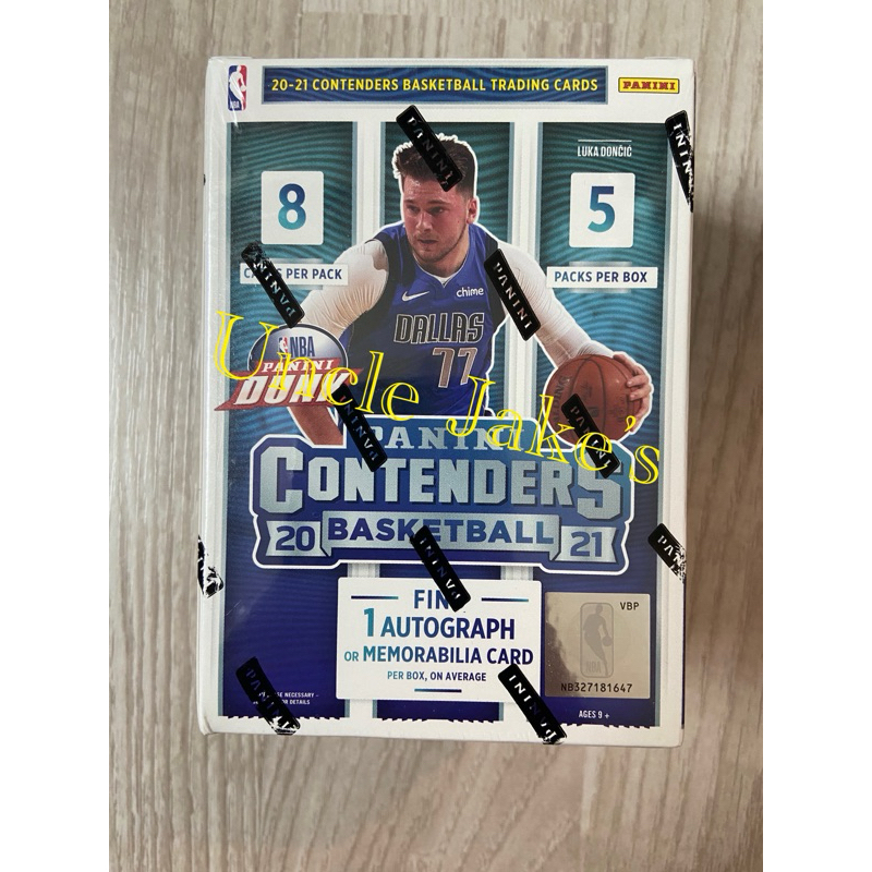 2020-21 Panini Contenders NBA Basketball Blaster Box (40 cards)