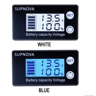 วัดโวลท์ DC 8-80V โวลต์มิเตอร์วัดความจุแบตเตอ หน้าจอ LCD การวัดมิเตอร์วัดปริมาณแบตเตอรี่ ตัววัดโวลท์แบต โวลต์ดิจิตอล diy