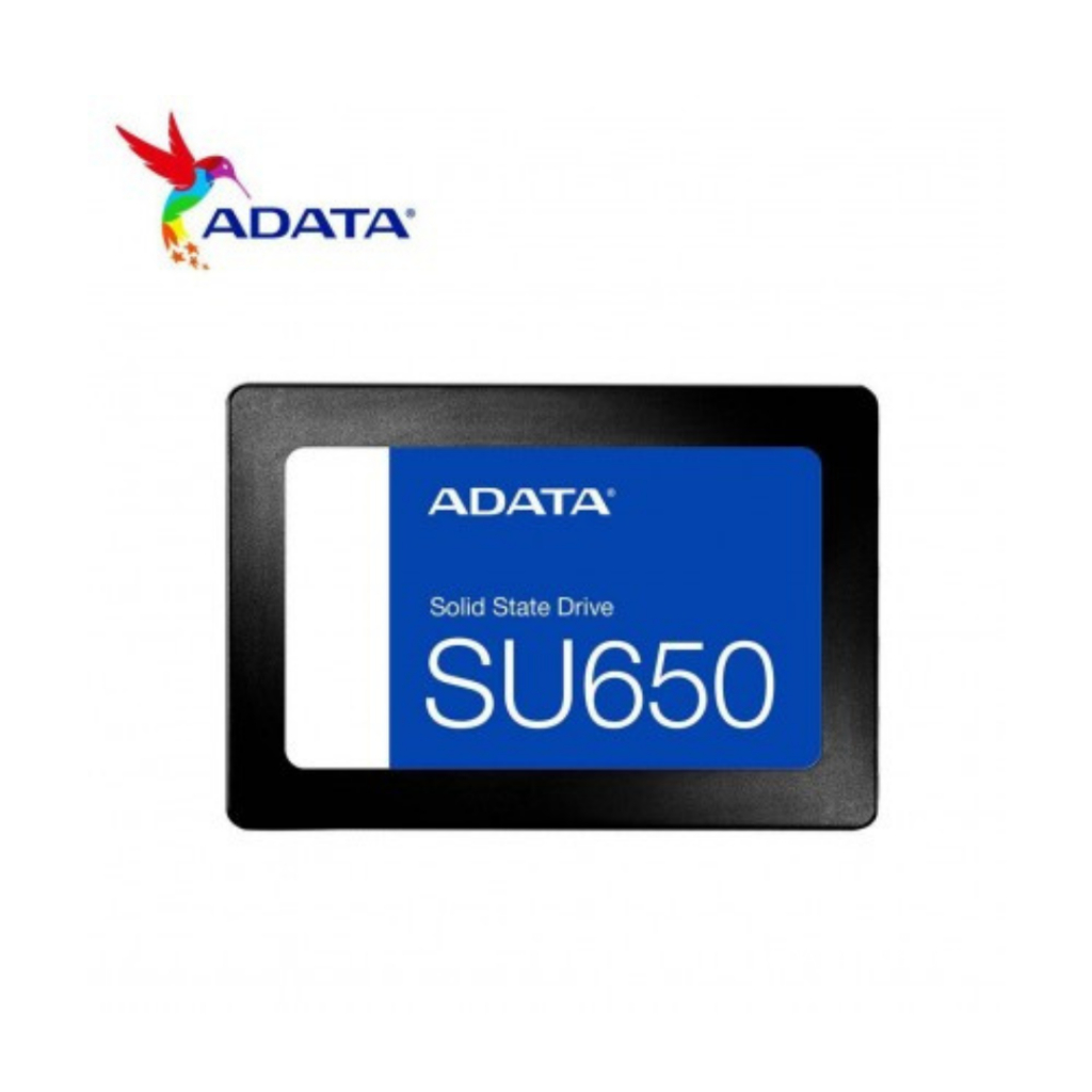 ADATA (เอสเอสดี) SSD SATA รุ่น SU650 R520MB/W450MB 256GB / 512GB - (ADT-SU650SS)
