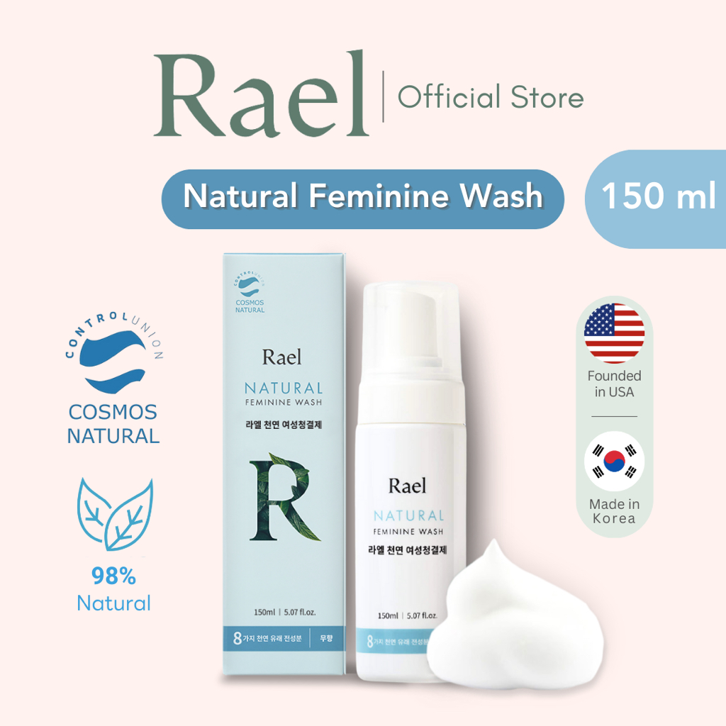 Rael Natural Feminine Wash ราเอล เนเชอรัล เฟมินีน ว็อช ผลิตภัณฑ์ทำความสะอาดจุดซ่อนเร้นสำหรับสตรี