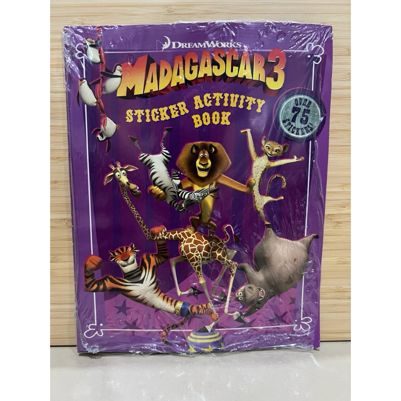 Madagascar  Sticker Activity Book (Dreamworks)