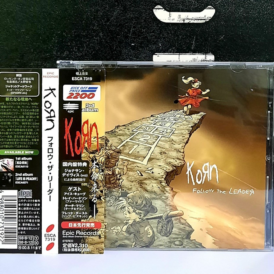 CD ซีดีเพลง Korn / Follow the leader                                -s09