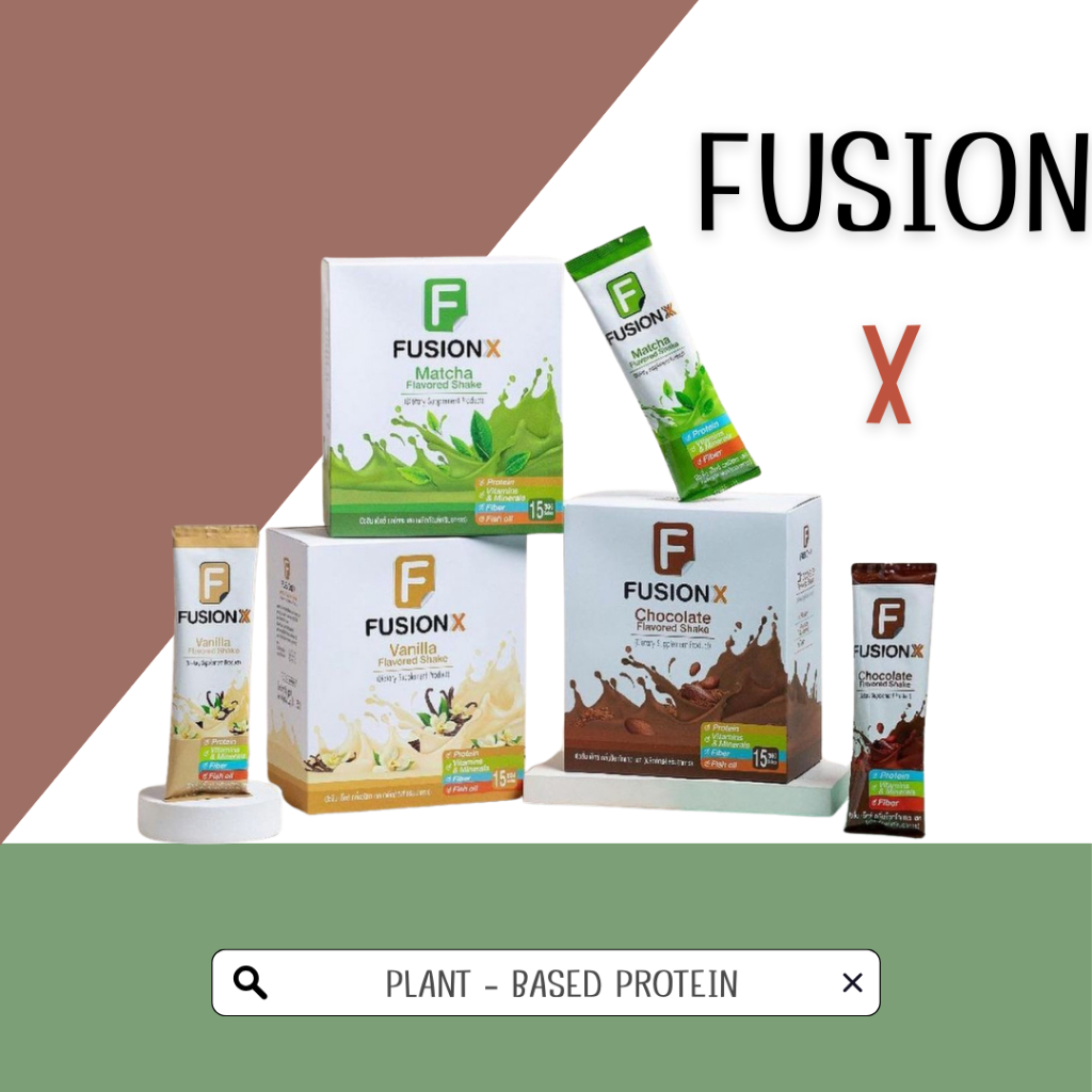 Fusion X 𐐪𐑂 (Plant-based protein)