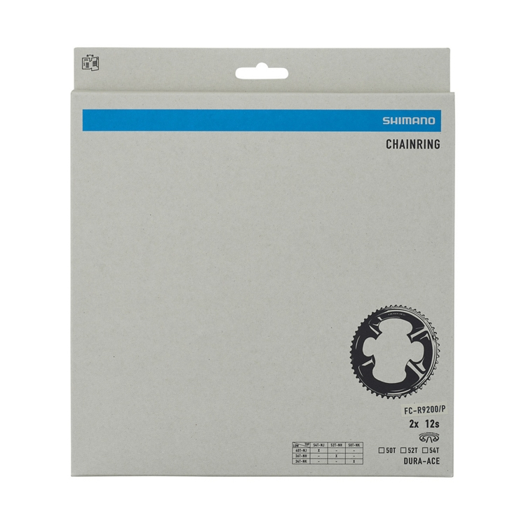 ใบจาน 50/52/54 Shimano Dura-ace FC-R9200 12 สปีด