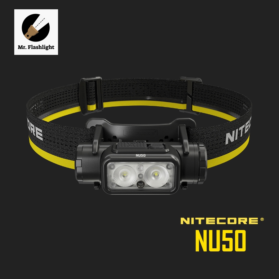 ไฟฉายคาดหัว Nitecore NU50 (ประกันศูนย์ไทย) (ออกใบกำกับภาษีได้)