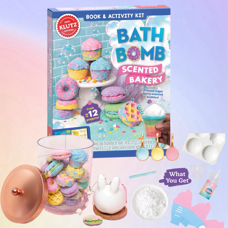 Klutz Bath Bomb Scented Bakery Craft Kit