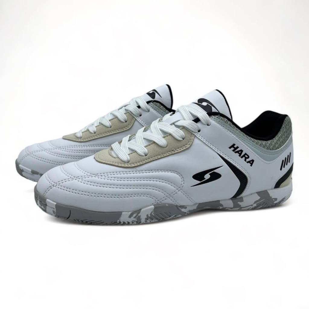 HARA Sports รองเท้าฟุตซอล รุ่น Futsal-XI รองเท้าฟุตซอล สีขาว FS29