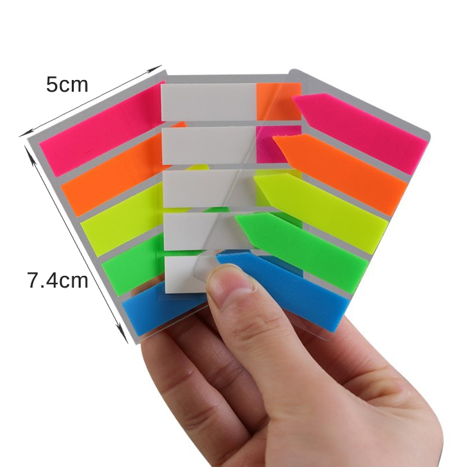กระดาษโน้ต สีสะท้อนแสง มี100 แผ่น ดึงใช้สะดวก มีกาวในตัว โน้ตเรืองแสง สีสดมาก ใช้งานสะดวก พร้อมส่ง ราคา ถูกที่สุด ดีลบีเคเค แกลเลอรีภาพที่ 5