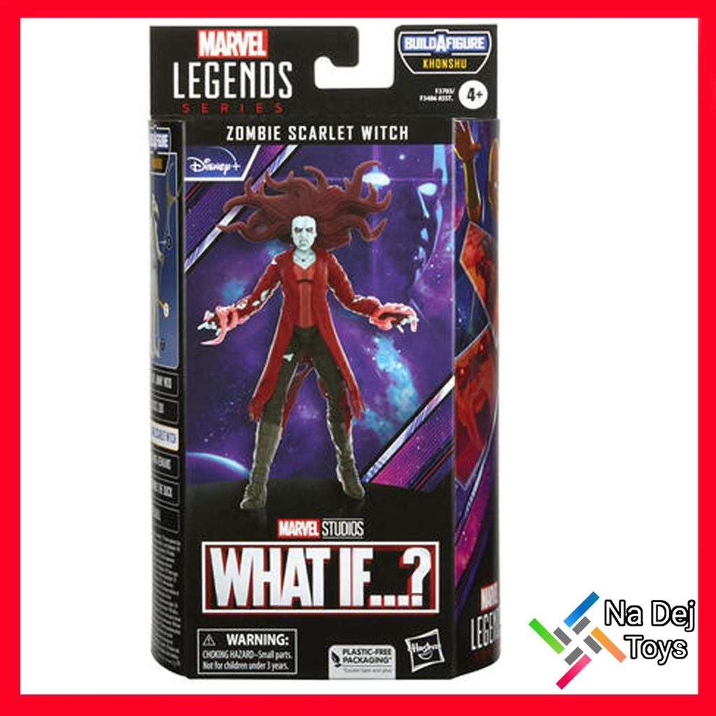 Marvel Legends What If? Zombie Scarlet Witch 6" Figure มาร์เวล เลเจนด์ส ซอมบี้ สการ์เล็ต วิทช์ ขนาด 