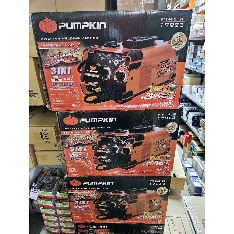 PUMPKIN PTT-MIG120 17923 เครื่องเชื่อมไฟฟ้า 120A