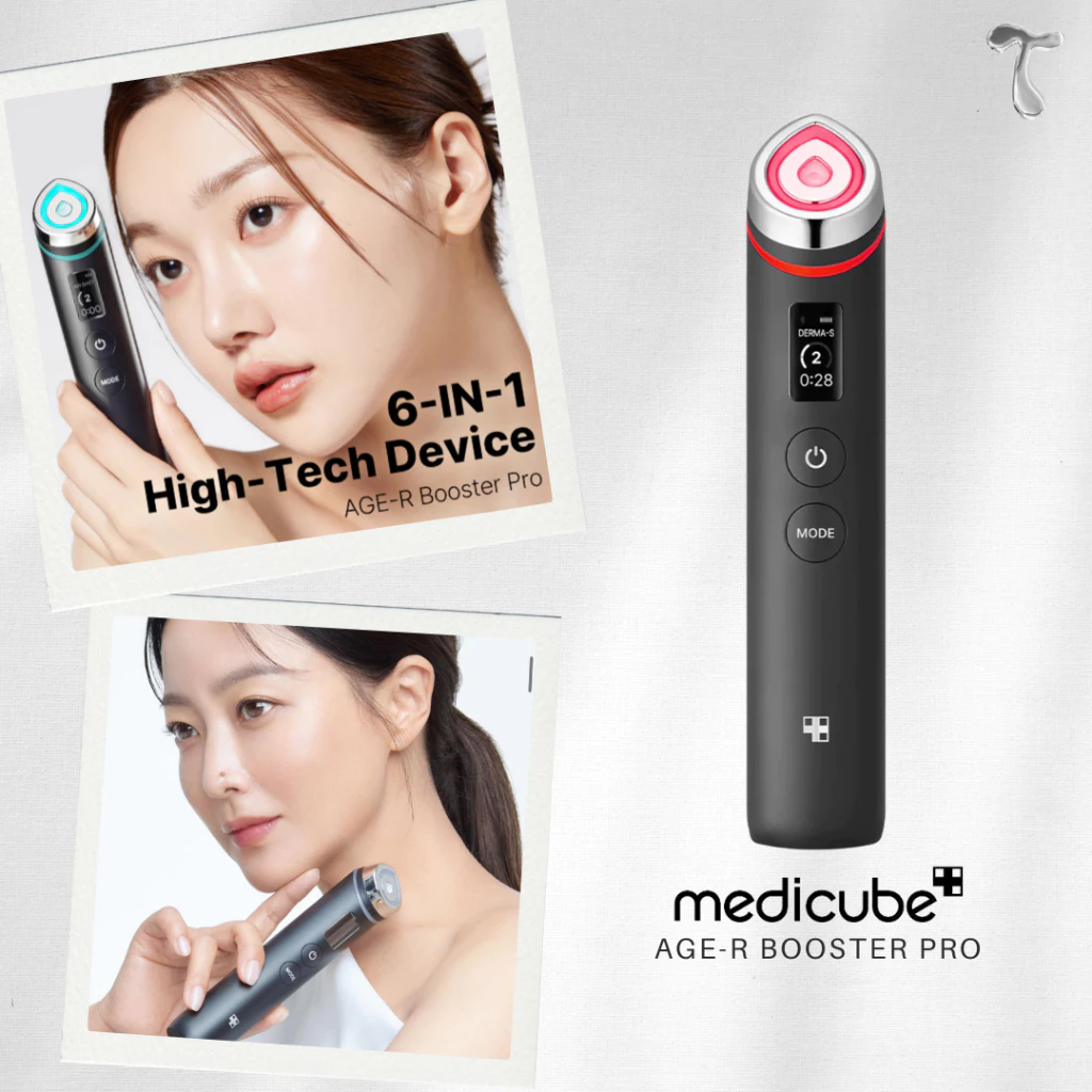 Medicube AGE-R Booster Pro 6-in-1เครื่องนวดหน้า ยกกระชับ skin care boost ผลักสกินแคร์ thumbnail 3