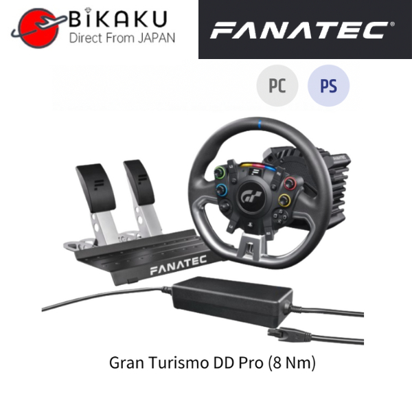 🇯🇵【Direct from Japan】Fanatec(ฟานาเทค) Gran Turismo DD Pro (8 Nm)  Racing simulator, steering wheel, game accessories