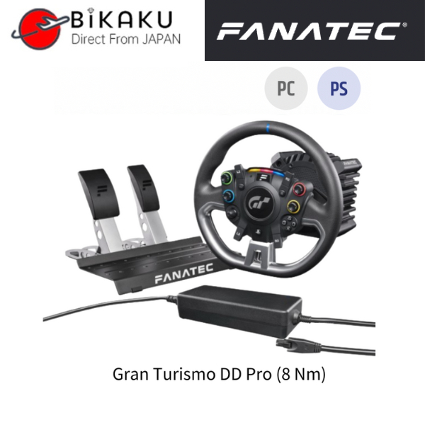 🇯🇵【Direct from Japan】Fanatec(ฟานาเทค) Gran Turismo DD Pro (8 Nm)  Racing simulator, steering wheel, 