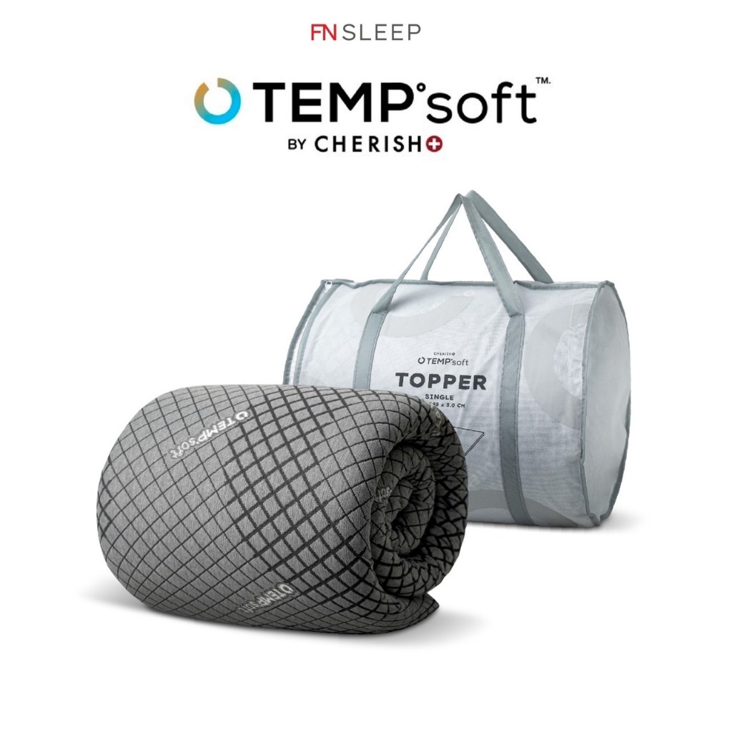 CHERISH TEMPSoft ํ ท็อปเปอร์ ที่รองนอนเพื่อสุขภาพ ขนาด3.5ฟุต Topper