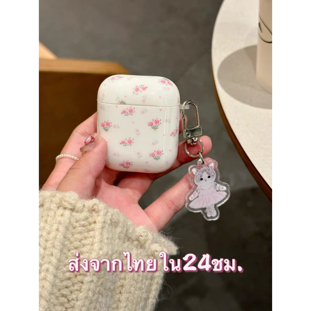จัดส่งภายใน24ชั่วโม เคส for Airpods 3 pro 1 2 การป้องกันการตก ซิลิโคนนิ่ม imd Soft Case Airpod gen3 2021 Airpods 2