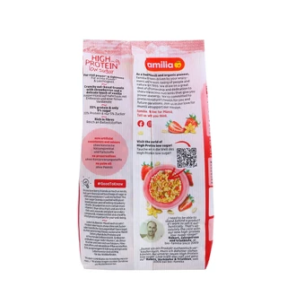 Familia highprotein&lowsugar strawberry แฟมิเลียไฮโปรตีนโลว์ชูการ์สตรอเบอร์รี่ 350 กรัม