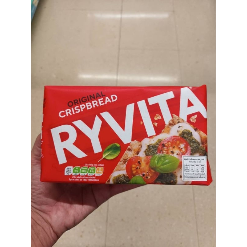 Ryvita Original Crispbread 250g .ขนมปังกรอบรสดั้งเดิม 250กรัม