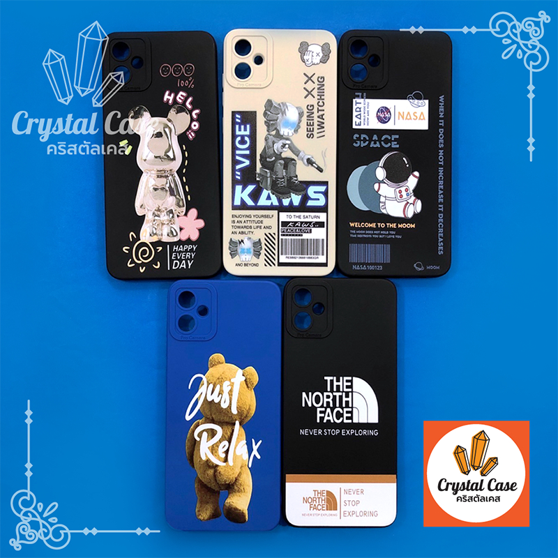 เคสนิ่ม Realme C53 C55 และ Xiaomi Redmi 9A Redmi 12C Redmi 13C ด้านหลังนูนพิมพ์ลายการ์ตูน