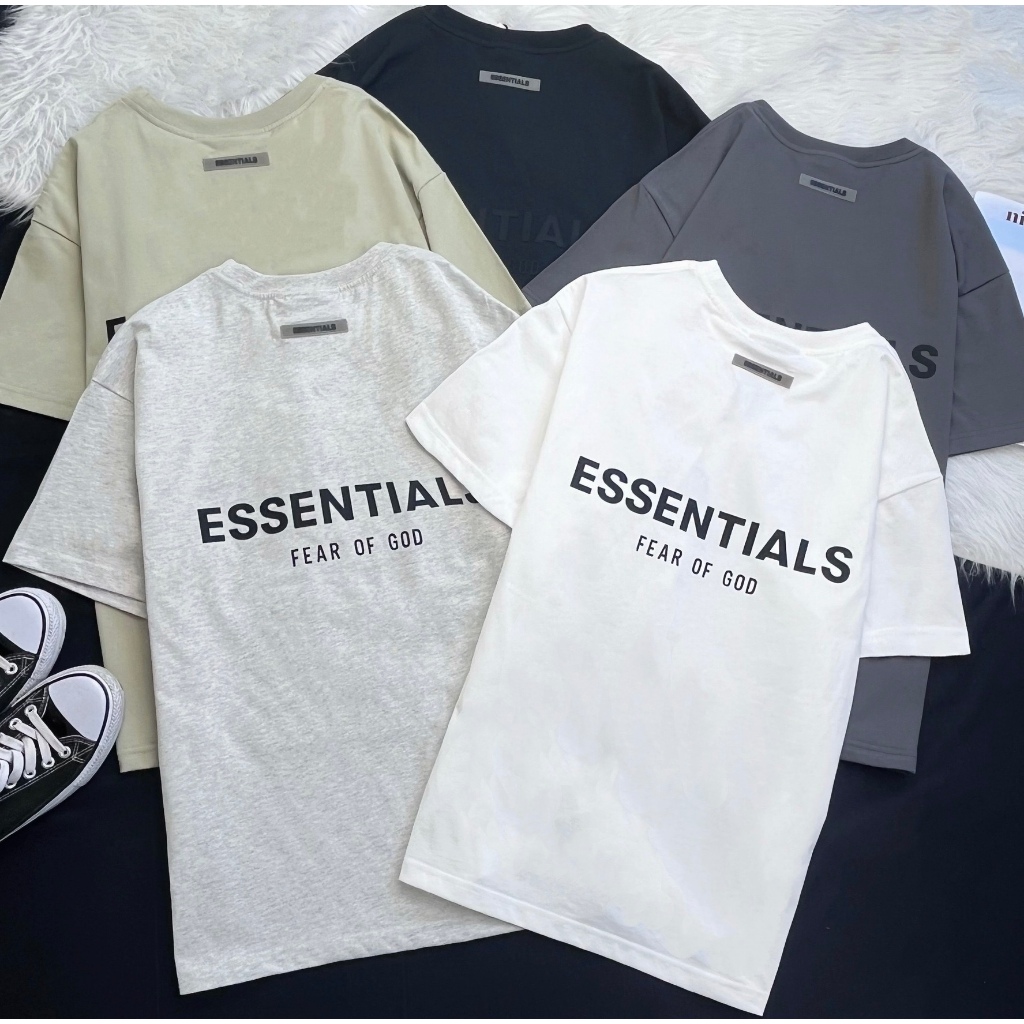 เสื้อยืด oversize เสื้อยืด essentials