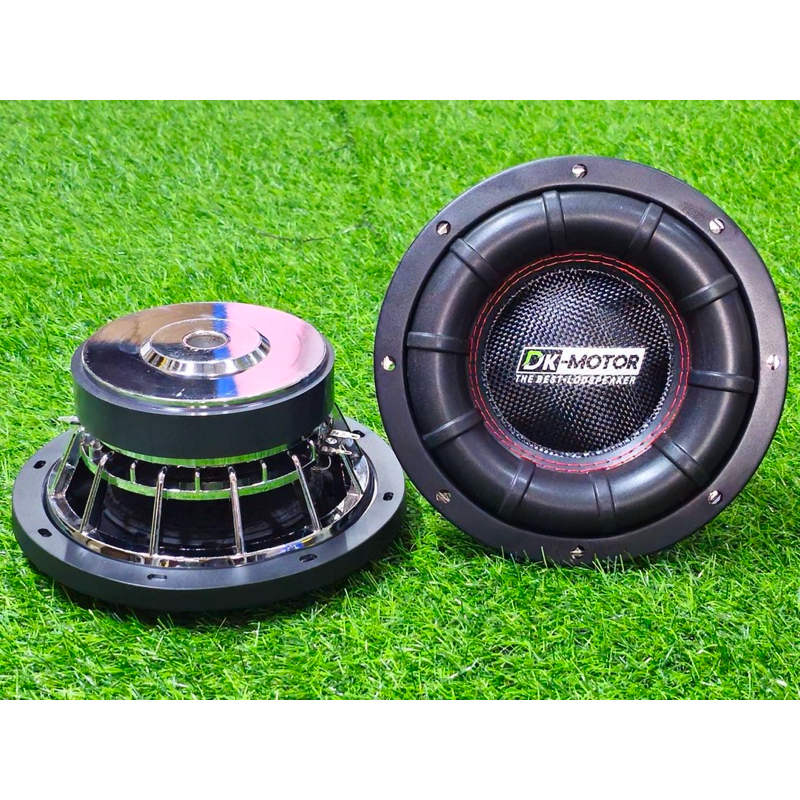 ซับ8นิ้ว วอยส์คู่ dk motor ซับ8“ แม่เหล็ก140mm หนา25mm (1ดอก) ดอกซับ ลำโพงซับ