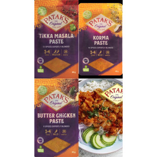 Patak’s tikka masala / butter chicken/ korma paste 80 กรัม f…