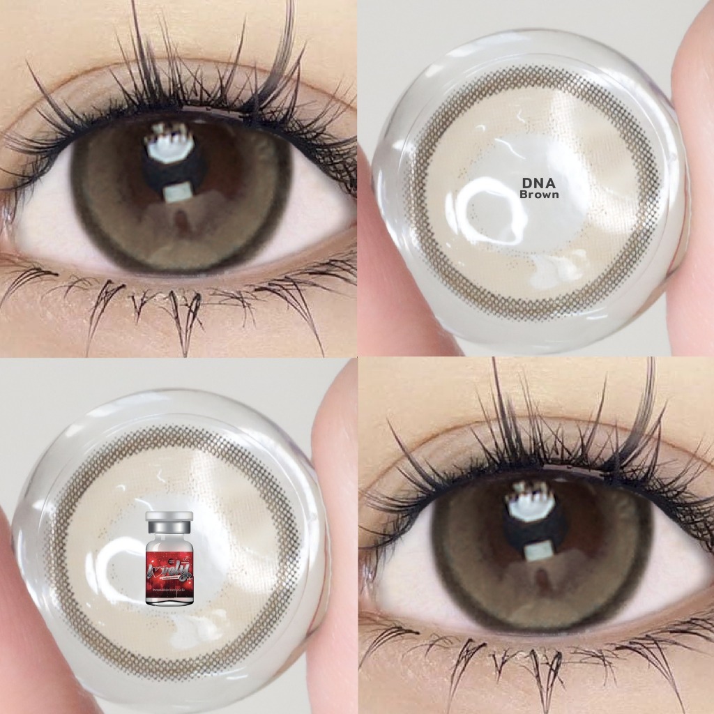 คอนแทคเลนส์แฟชั่น Lovely ลาย DNA