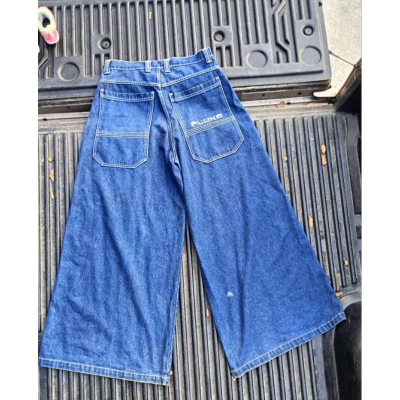 Jeans USA 90s  ปลายขาใหญ่ กระเป๋าลึกกกกก ลดได้ (ไม่ใช่ JNCO)