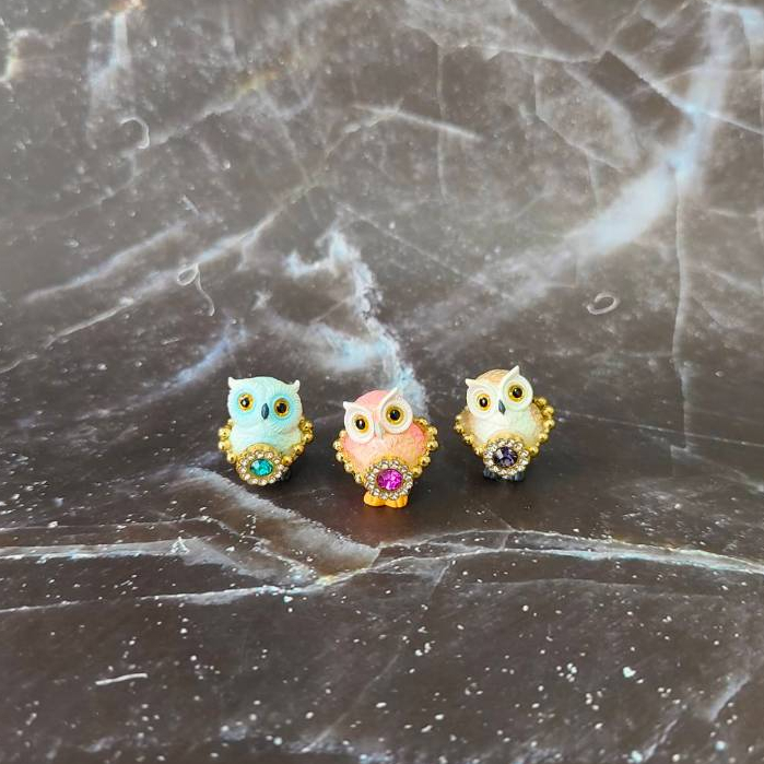 นกฮูกถวายแม่ลักษมี นกฮูกบริวารพระแม่ลักษมี *พร้อมส่ง* (ราคา1ตัว)