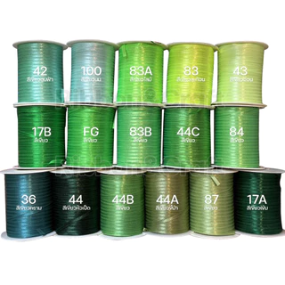 ริบบิ้นผ้าซาตินTW (4มม.125หลา) ✅พร้อมส่ง