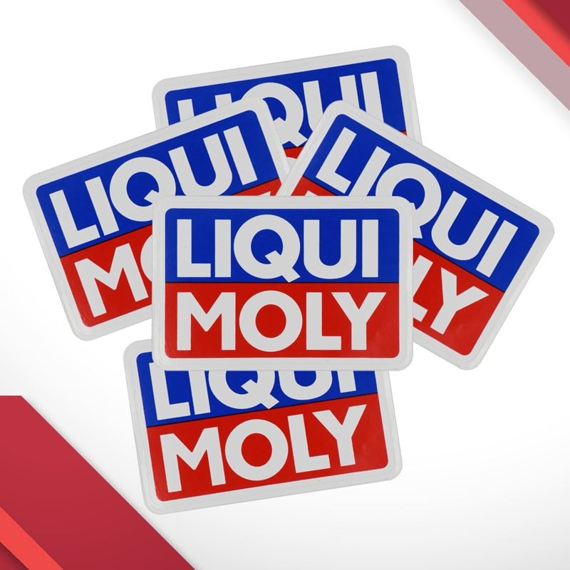 สติ้กเกอร์LiquiMoly ลิควิโมลี่ โลโก้แท้จากบริษัท สติกเกอร์LiquiMoly สติกเกอร์ซิ่ง สติกเกอร์แต่งรถ