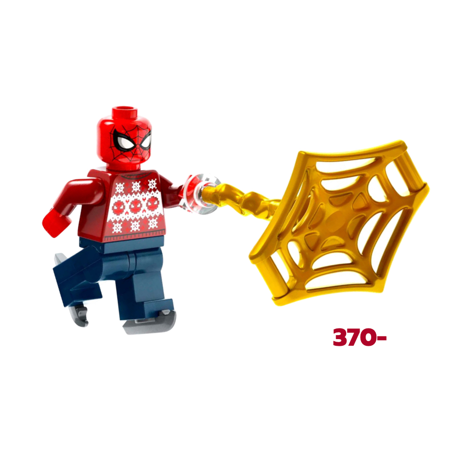Lego_แยกกล่องขาย_ชุด_Avengers Advent Calendar_Day3+4_Spider-Man in Holiday Sweater with Web Shooters