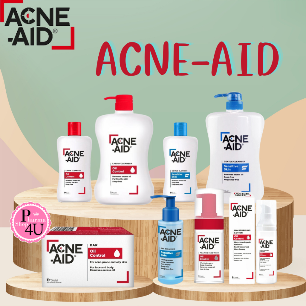 ACNE-AID CLEANSER แอคเน่-เอด / LIQUID CLEANSER / GENTLE CLEANSER / Moisturising / BAR #L1