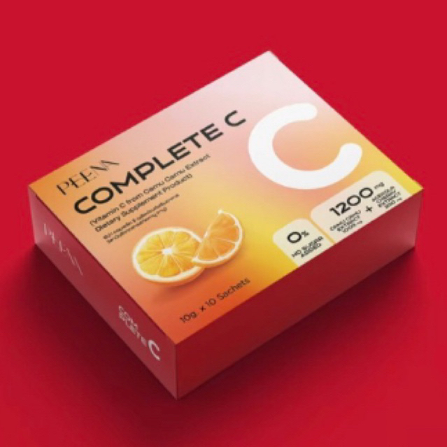Peena complete C vitamin C camu camu 1200mg ใจ๋สายจี้