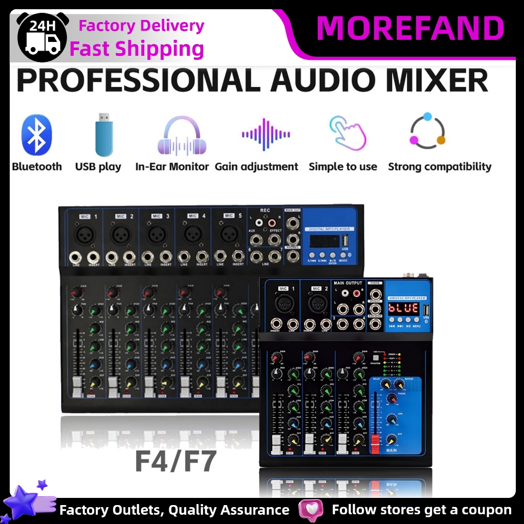 Professional Mixer Audio system มิกเซอร์แอมพลิฟายเออร์แอมป์ ไมค์มิกเซอร์ altoแอมป์ amplifier แอมป์เบ