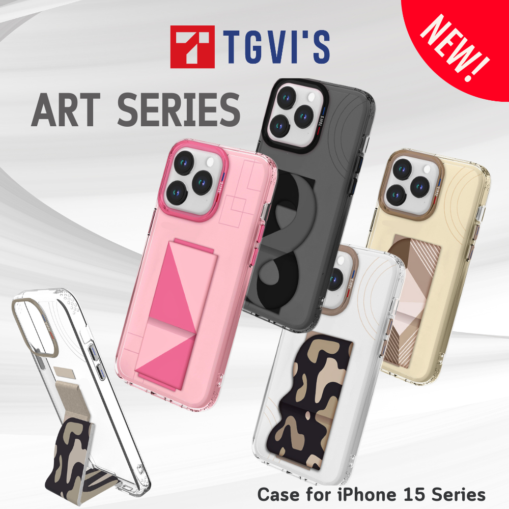 TGVI'S LENS Series เคสใสกันกระแทก สำหรับ iPhone 15/14 Series