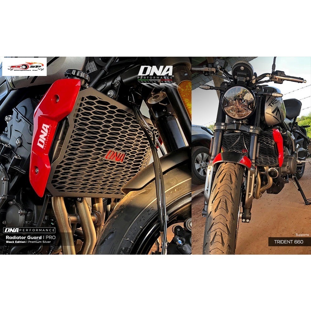 การ์ดหม้อน้ำ DNA Triumph TRIDENT 660  ส่งไว!!! 320SP วงเวียนใหญ่
