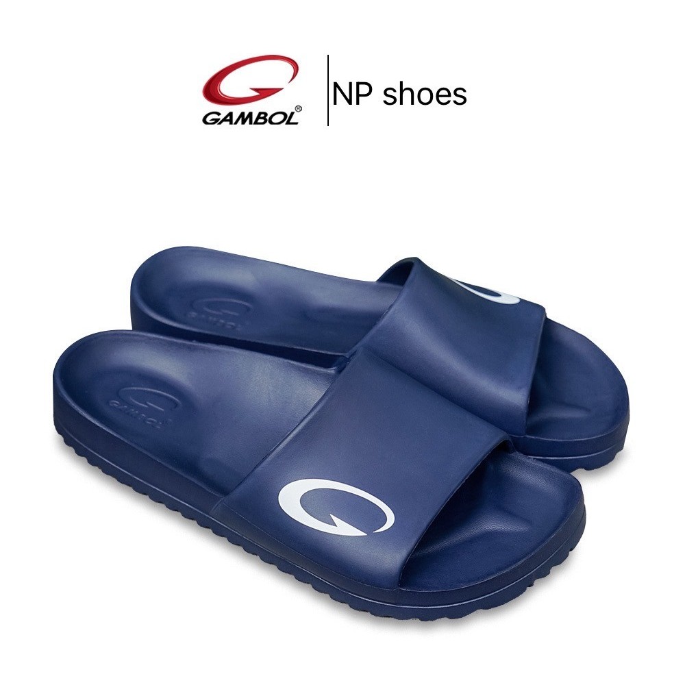 (ลูกค้าใหม่ราคา1บาท)🩴GAMBOL แกมโบล รองเท้าแตะลำลองชาย หญิง  GM 42152 🩴พื้นนุ่มเบาสบาย มีหลากหลายสี