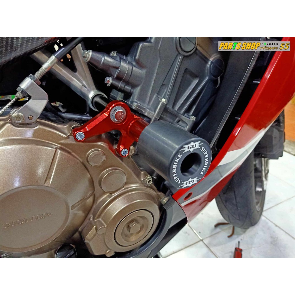 ชุดกันล้มกลางตรงรุ่น CB/CBR650F สำหรับปี 2014-2020 [GU RACING]