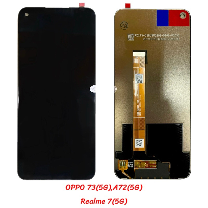ชุดหน้าจอ OPPO A73(5G),A72(5G),Realme 7(5G) | งานเทียบแท้ จอคุณภาพ | LCD |