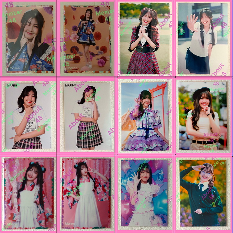 มารีน BNK48 (2) รูปปก รูปสุ่ม Matsuri Kibouteki สัญญานะ วันใหม่ Shoujotachi yo Marine Bnk รุ่น4 (2)