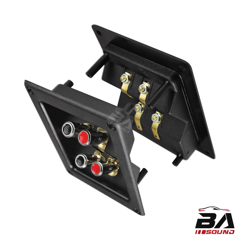 BA SOUND แท็บลำโพง 2ทาง สามารถต่อเสียงซ้ายขวาได้ หรือ แยกเสียงได้ 1ตัว/5ตัว แท็บลำโพง 4P แท็บตู้ลำโพง TAB-05 อุปกรณ์ตู้