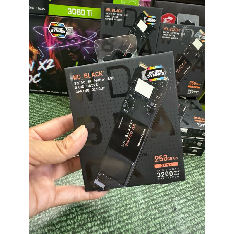 WD BLACK SN750 SE PCIe 4/NVMe M.2