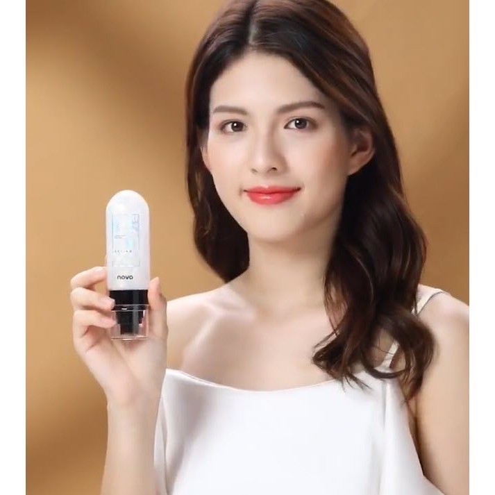 ((MS002)) สเปรย์บล็อกเครื่องสำอางค์ ไฮไลต์หน้าฉ่ำวาว NOVO moisturizing makeup spray - รูปที่ 3