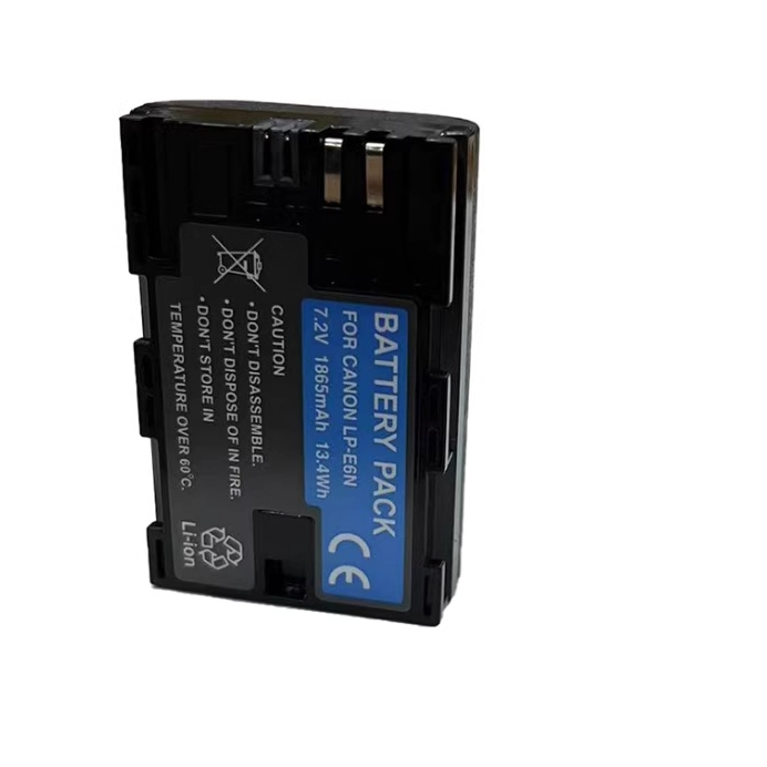 LPE6N 70D 1865MAh แบตเตอรี่สำหรับ Canon EOS R R5 R6 5D Mark IV III 80D R LP-E6NH Mark II 7D Mark II 